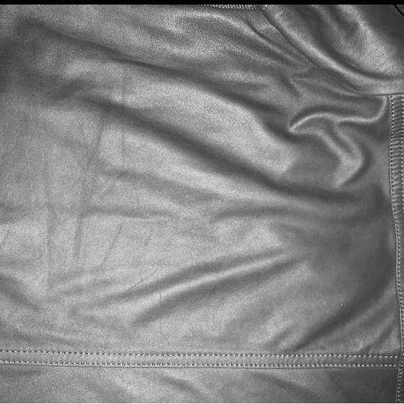 Trouvé Nordstrom Leather Top - Picture 6 of 7